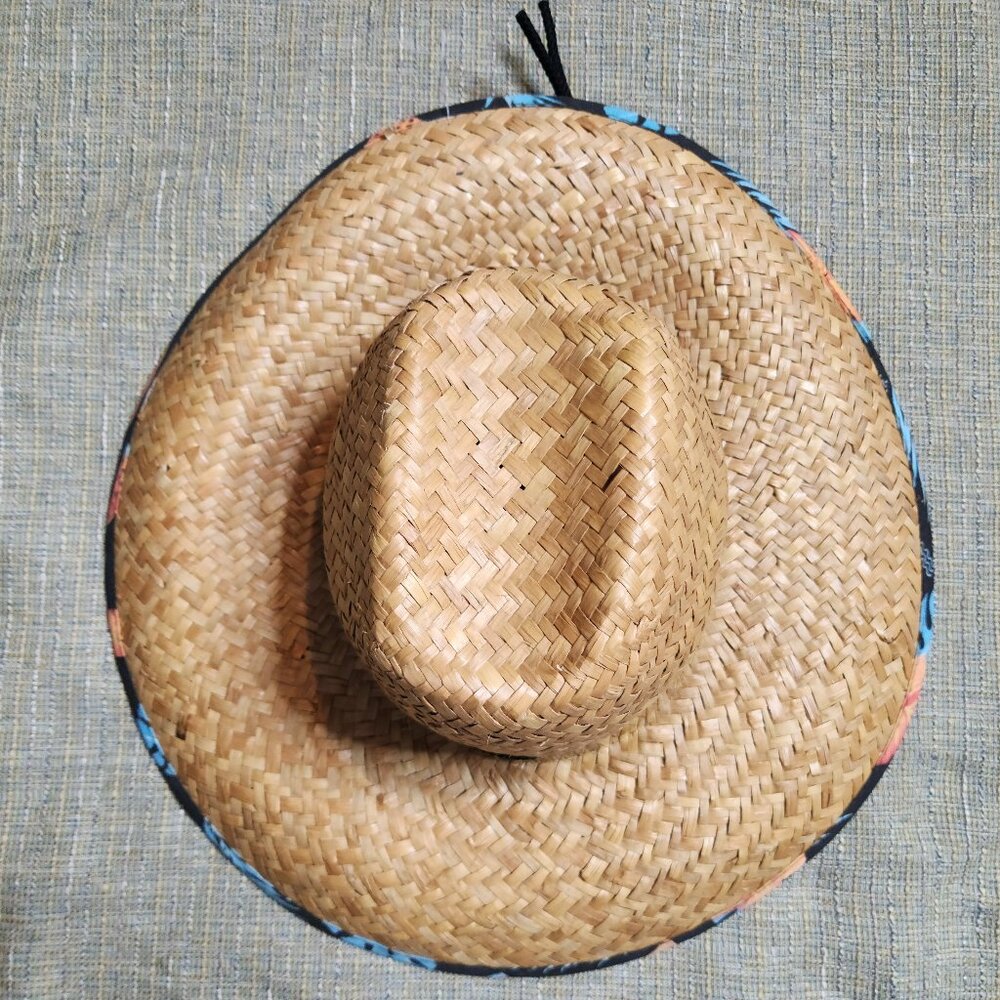 SOL Summer Shades OS Seagrass Straw Sun Protection Hat
